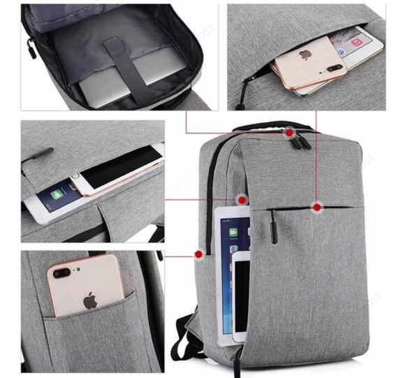 Mochila Impermeável Para Notebook 15,6 Polegadas - Imagem 11