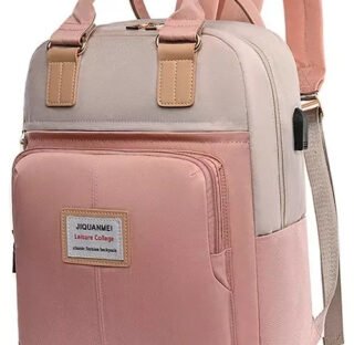 Mochila Feminina Notebook 15,6" Impermeável c/ Usb