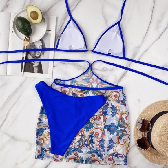 Conjunto de Biquíni com Saia - Imagem 4