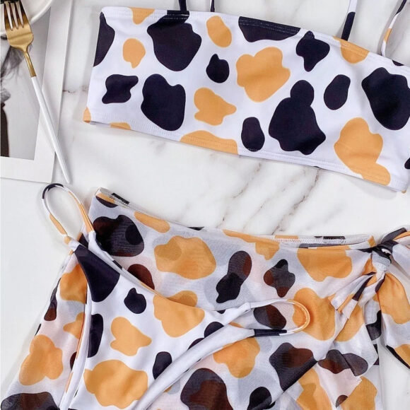 Conjunto de Biquíni com Saia - Imagem 12