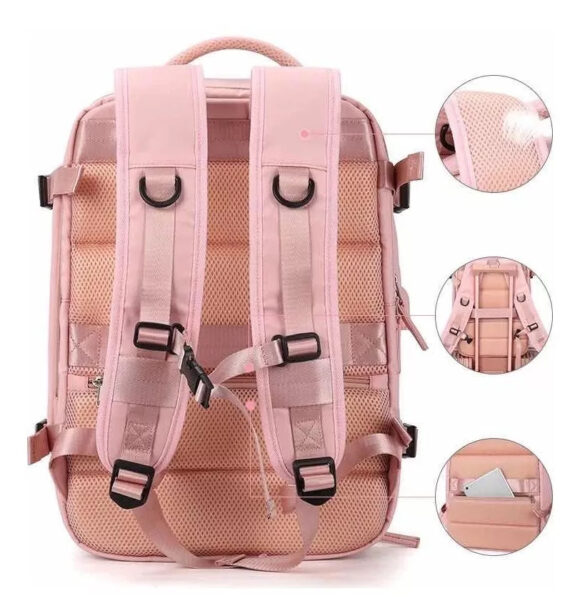 Mochila Feminina Executiva Completa Yulin - Imagem 4