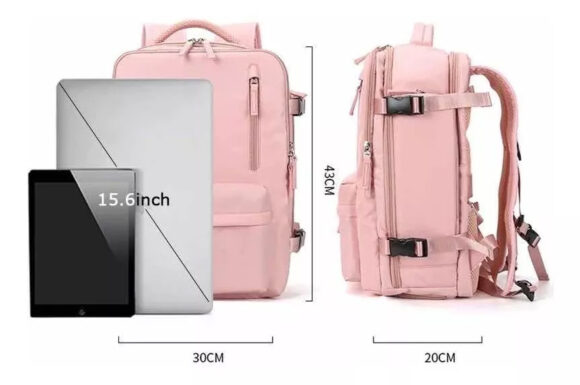 Mochila Feminina Executiva Completa Yulin - Imagem 6